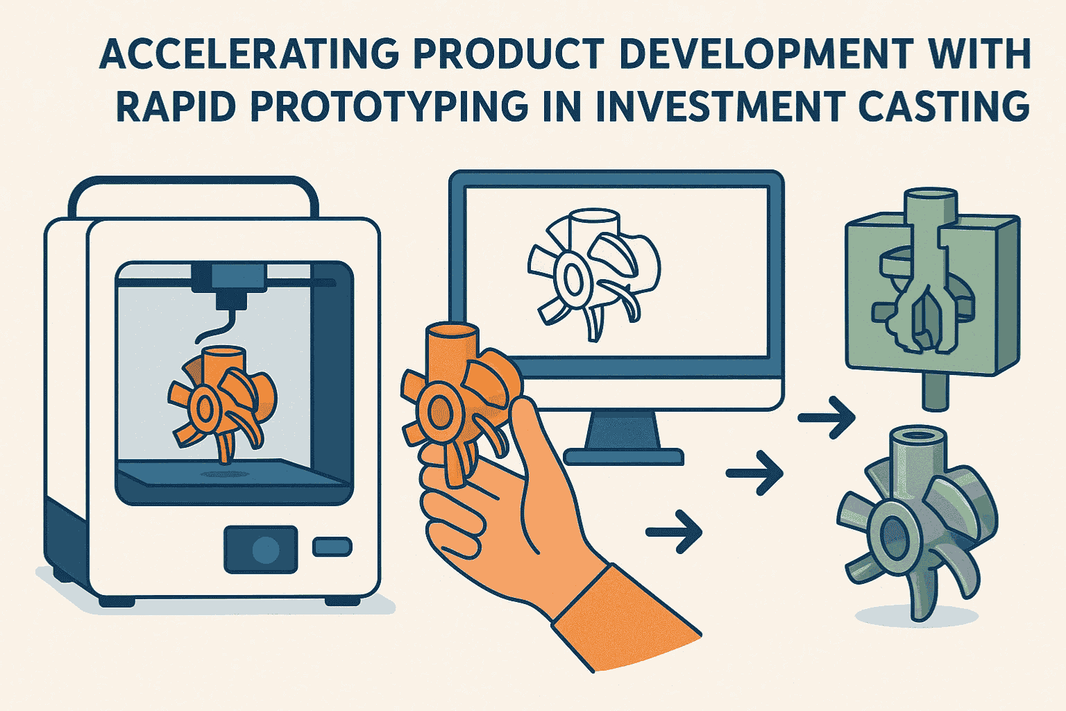 rapid prototyping in investment casting