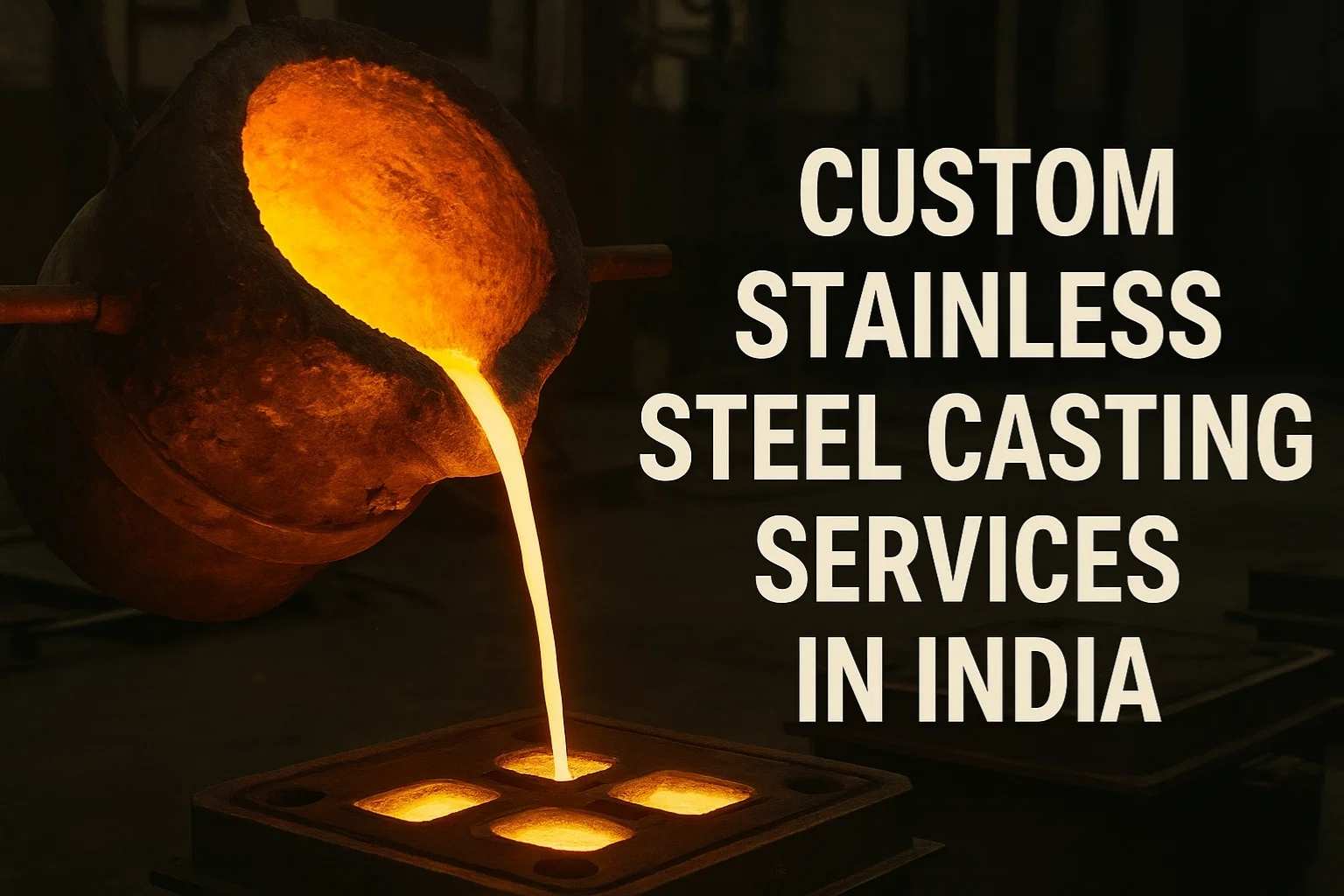 Custom Stainless Steel Casting Services in India