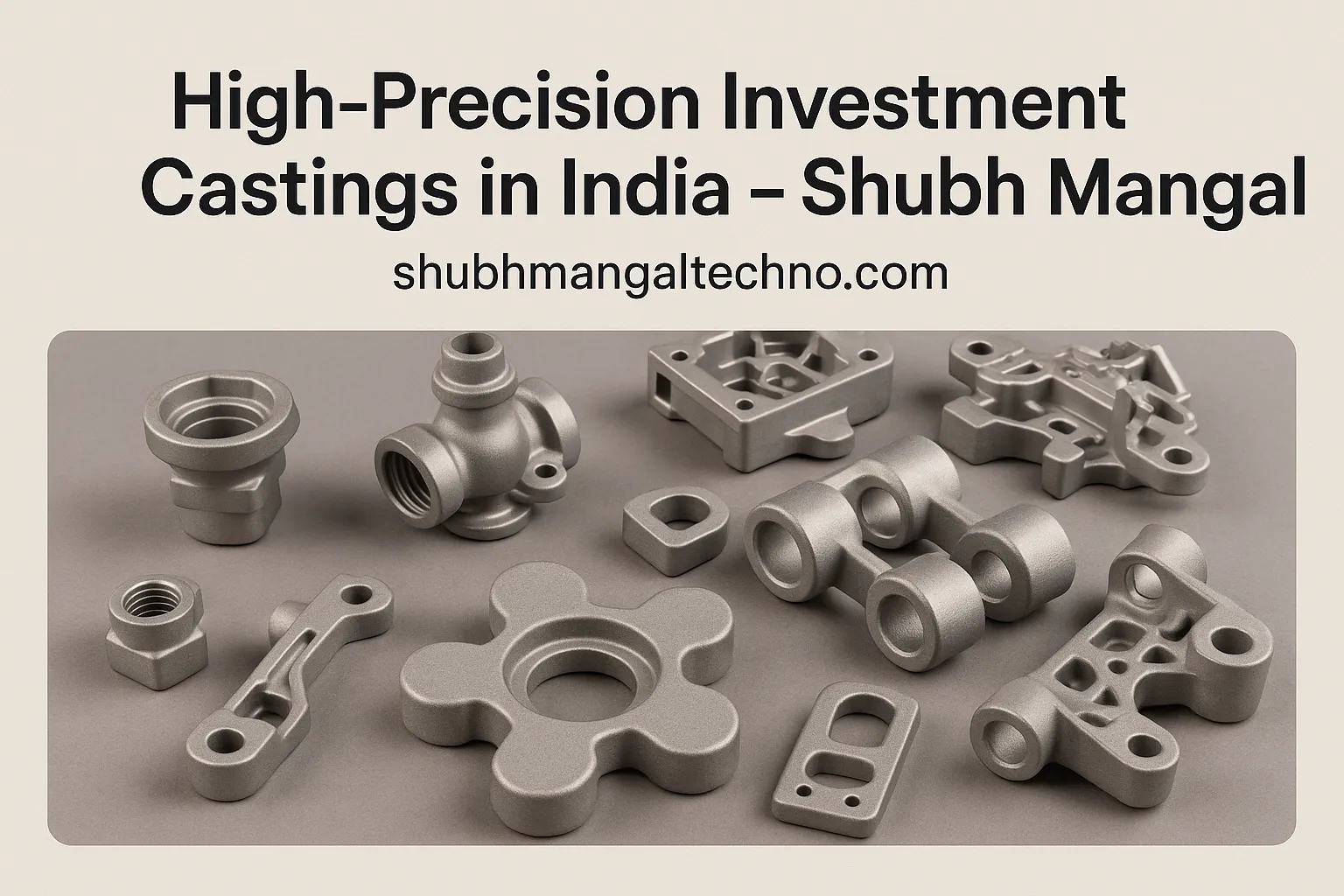 High-Precision Investment Castings in India – Shubh Mangal