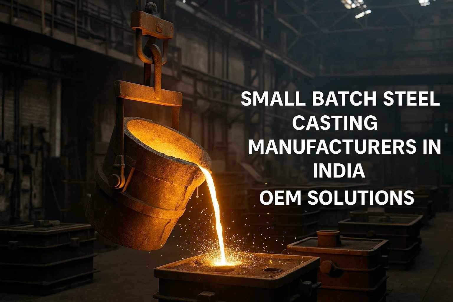 Small Batch Steel Casting Manufacturers in India