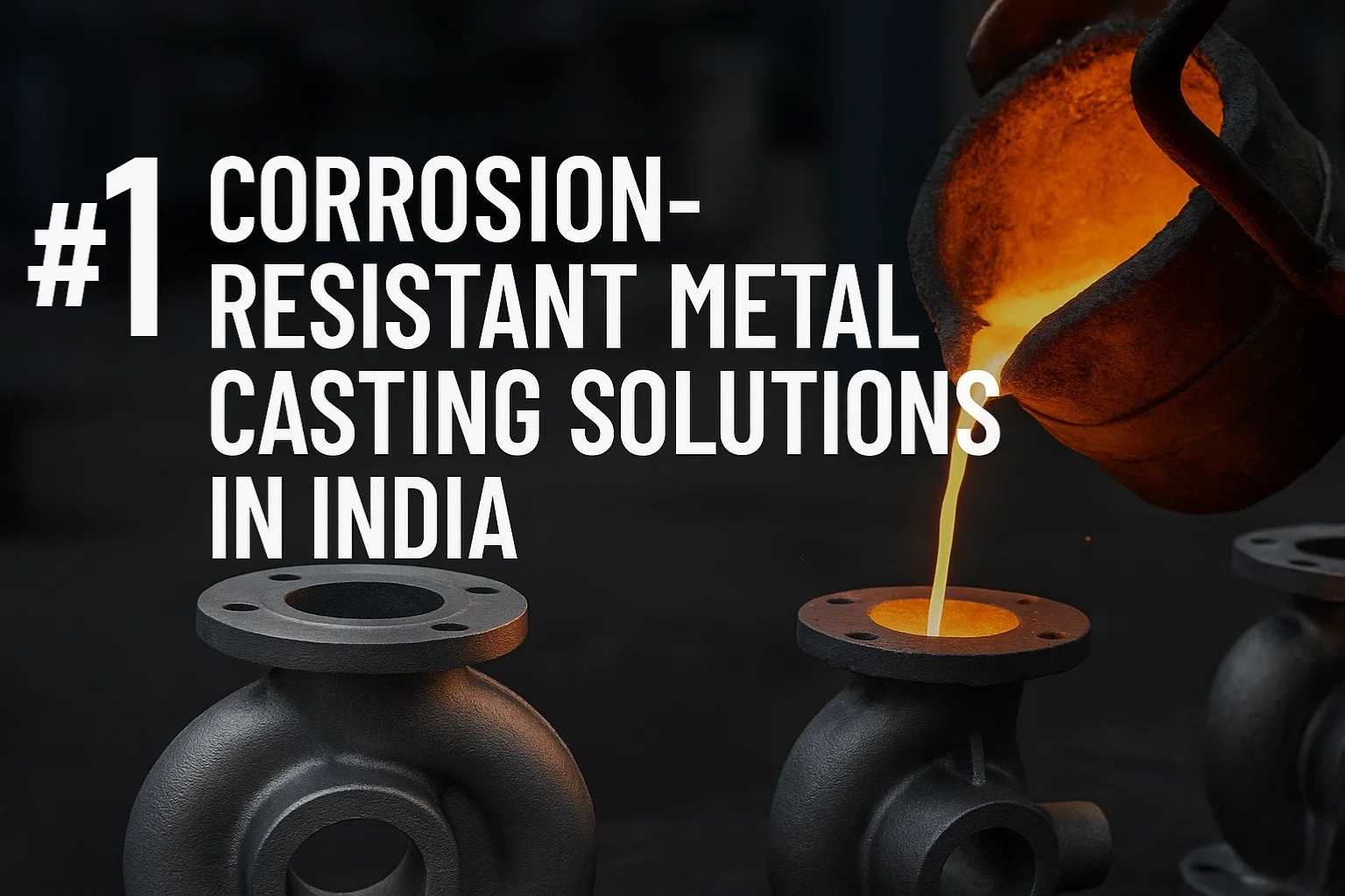 corrosion-resistant metal casting solutions