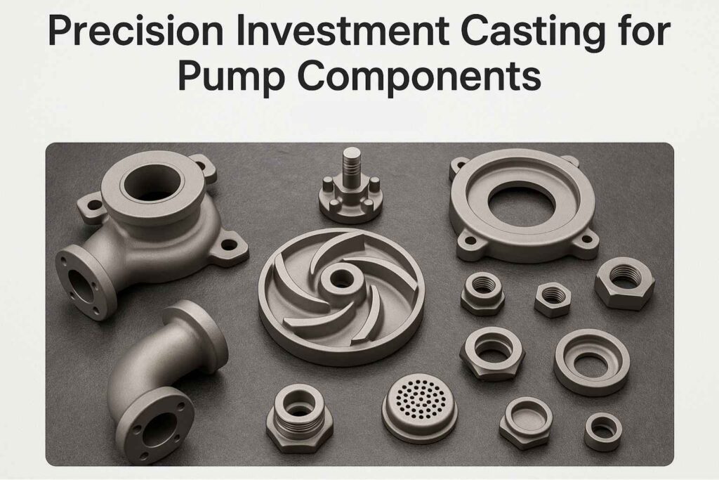 precision investment casting for pump components