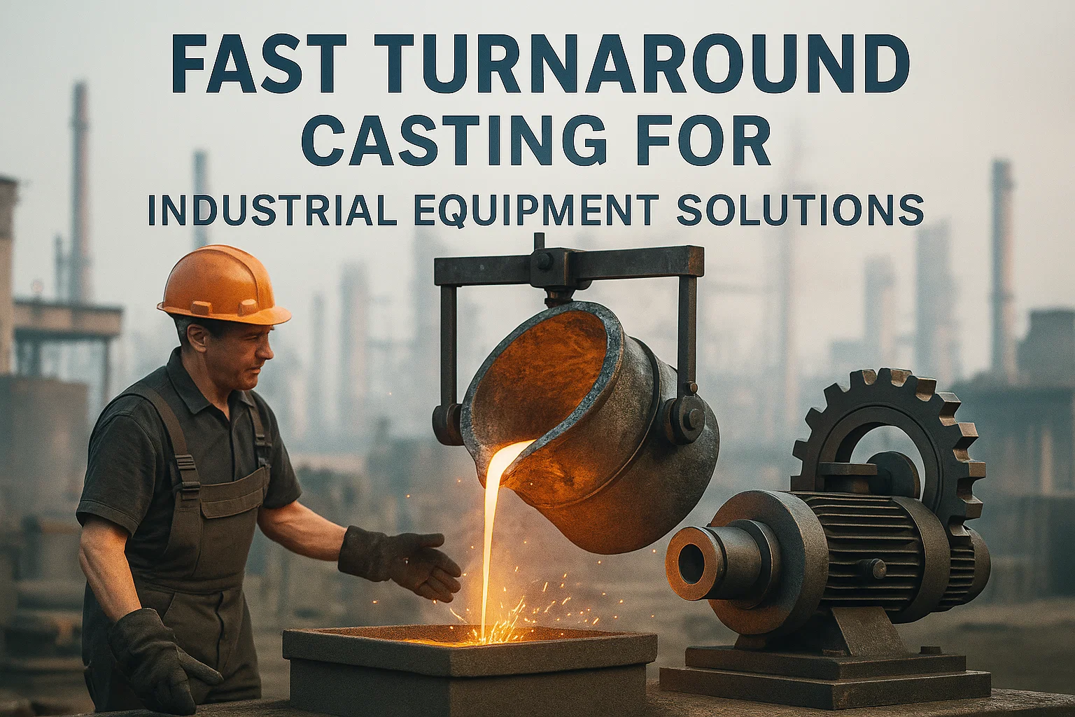 fast turnaround casting for industrial equipment
