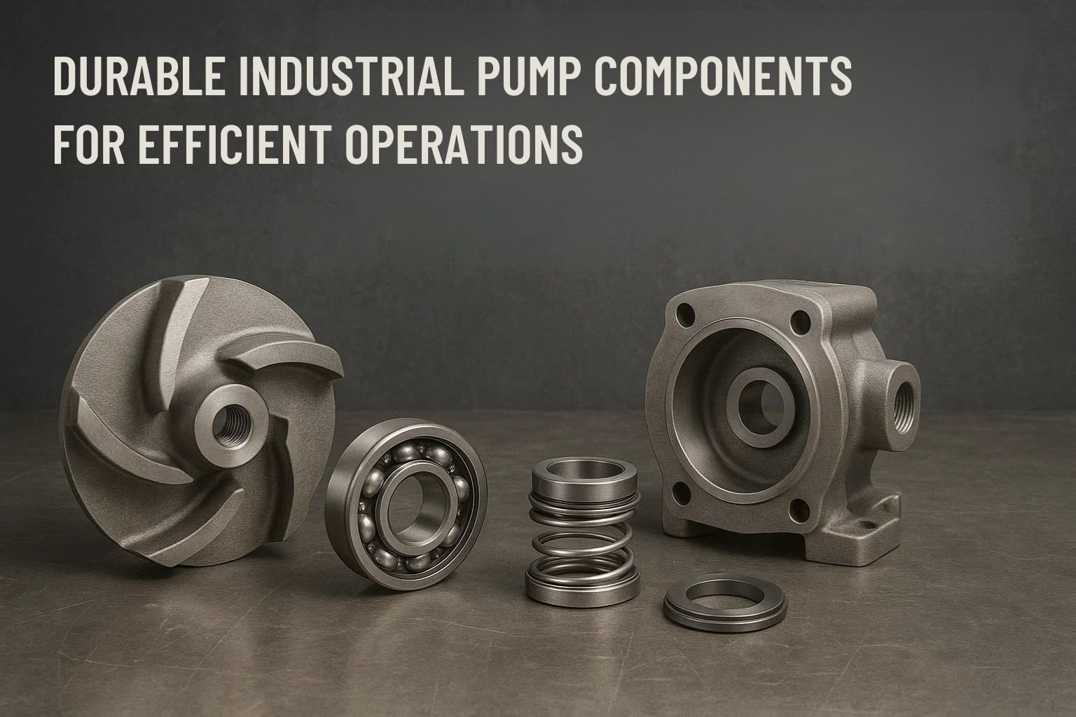 Durable Industrial Pump Components