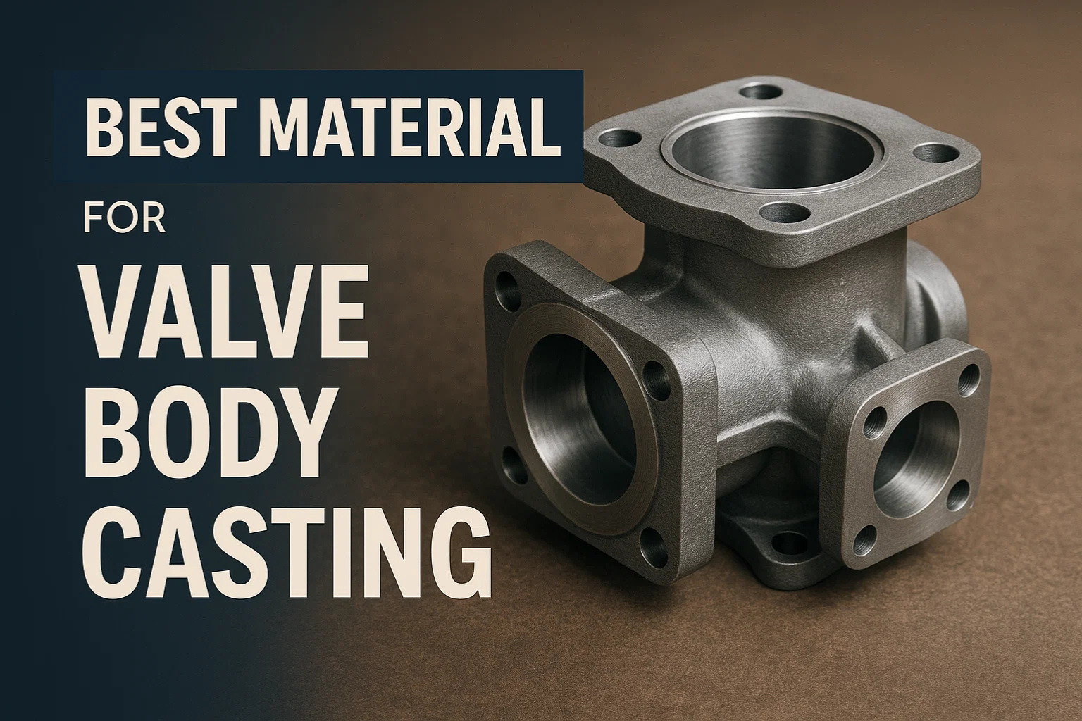 Best material for valve body casting