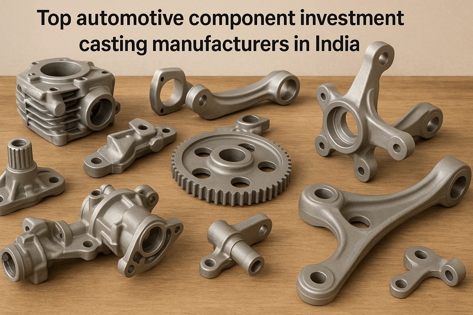 automotive component investment casting