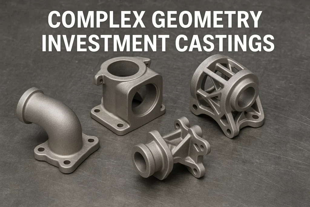 complex geometry investment castings