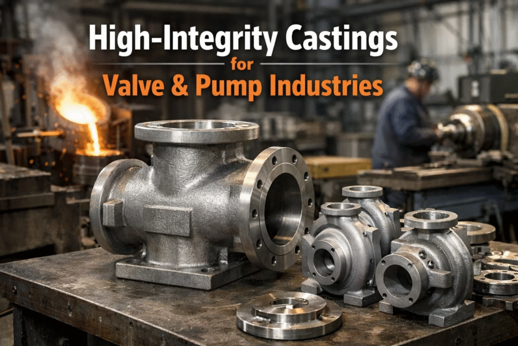 High-Integrity Castings for Valve & Pump Industries